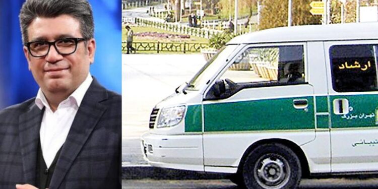 کنایه رضا رشیدپور درباره ونهای گشت ارشاد