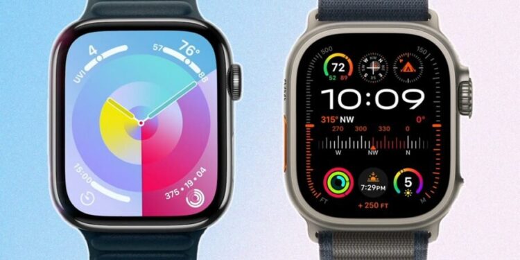 ظرفیت حافظه داخلی اپل واچ سری 9 و اپل واچ اولترا 2 به 64 گیگابایت رسید
